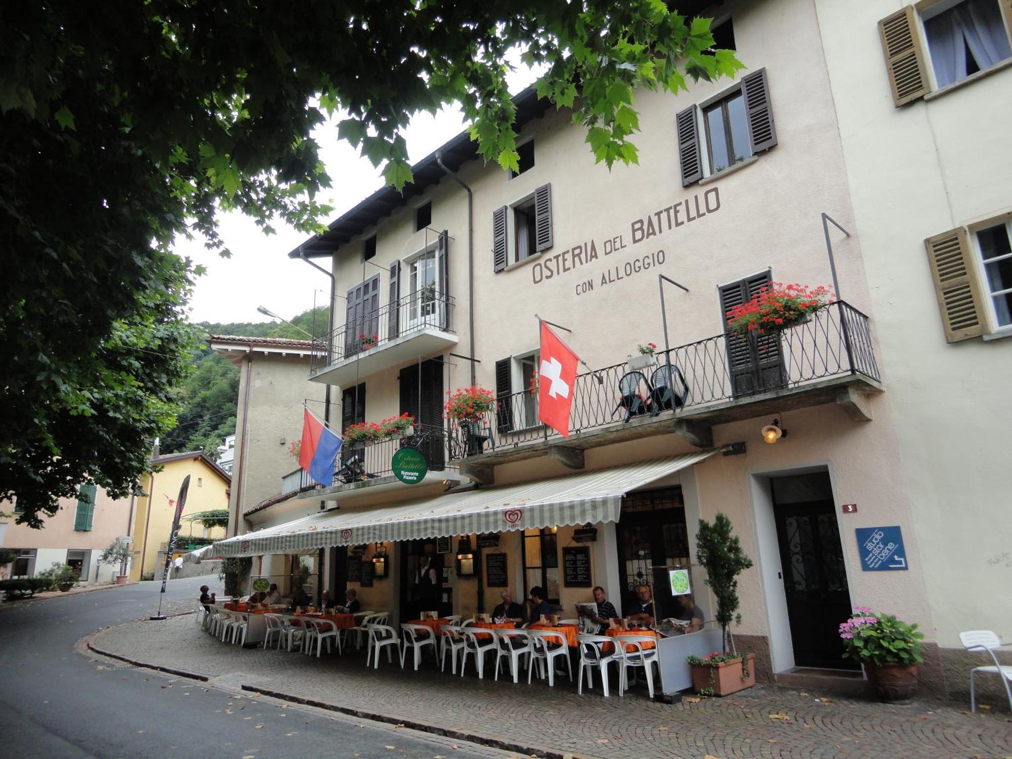 Hotel Osteria Battello Caslano Zewnętrze zdjęcie
